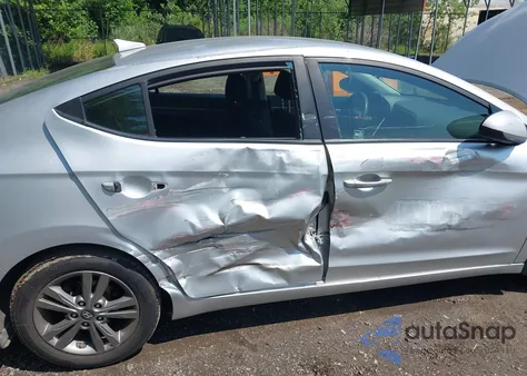 2018 Hyundai Elantra Sel из США, поврежденный, VIN 5NPD84LF3JH272063